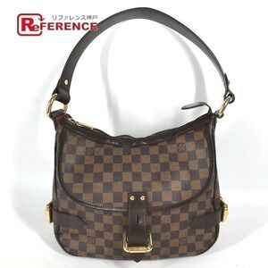 Louis Vuitton Damier Highbury Shoulder Bag Canvas Brown Ebene Brown